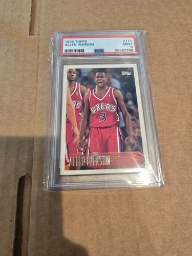 1996 topps allen iverson - -,