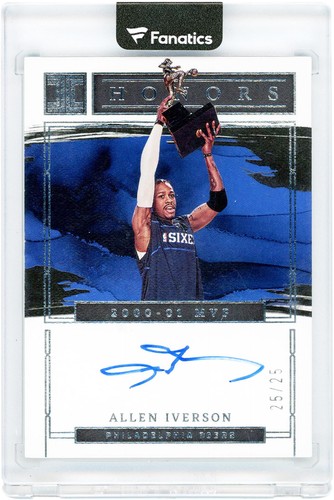 Autographed allen iverson - allen,