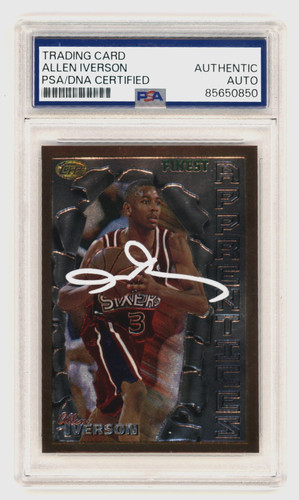 Allen iverson 1996 topps - allen,