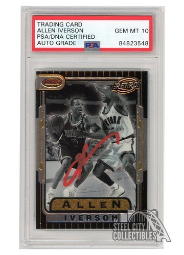 Allen iverson 1996 bowman s - iverson, bowman's
